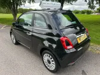 Used Fiat 500 Lounge 70 HP (51 kW) 2021 Black Hatchback