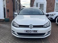 Used VW Golf VII 2013 White Hatchback