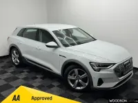 Używany Audi e-tron Design 230 kW (313 KM) 2020 Biały SUV