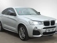 Used BMW X4 M Sport 190 HP (139 kW) 2018 Silver SUV