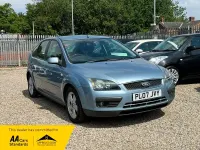 Used Ford Focus Zetec 2007 Blue Hatchback