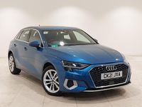 Used Audi A3 Sport 116 HP (85 kW) 2021 Blue Sedan
