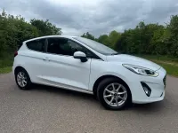Used Ford Fiesta Zetec 2018 White Hatchback