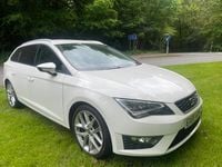 Used Seat Leon FR 2016 White Estate