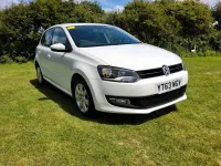 Used VW Polo Edition 60 HP (44 kW) 2013 White Hatchback