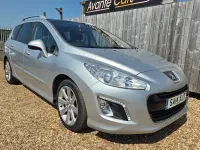 Begagnad Peugeot 308 Active 114 HK (83 kW) 2014 Silver Kombi