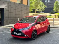 Used Toyota Aygo x-style 2017 Red Hatchback