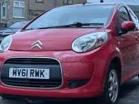 Used Citroën C1 VTR Sport 69 HP (50 kW) 2011 Red Hatchback