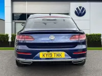 Used VW Arteon R-line 150 HP (110 kW) 2019 Blue Hatchback