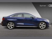 Used Audi A3 S-Line 190 HP (139 kW) 2022 Blue Sedan