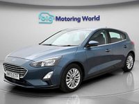 Used Ford Focus Titanium 125 HP (91 kW) 2020 Blue Hatchback