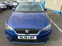 Used Seat Ibiza Design 2018 Blue Hatchback