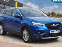 Used Vauxhall Grandland X Business Edition 131 HP (96 kW) 2020 Blue SUV