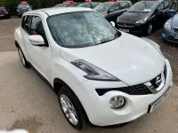 Used Nissan Juke Acenta 2015 White SUV