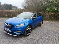Used Vauxhall Grandland X SRi 130 HP (95 kW) 2020 Blue SUV