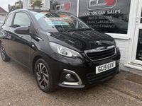 Used Peugeot 108 Allure 82 HP (60 kW) 2015 Black Hatchback