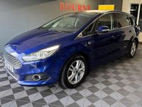 Used Ford S-MAX Titanium 150 HP (110 kW) 2017 Blue MPV