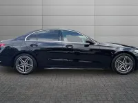 Used Mercedes C200 AMG line 221 HP (162 kW) 2025 Black Sedan