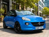 Used Vauxhall Adam S 70 HP (51 kW) 2017 Blue Hatchback