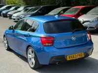 Used BMW 118 M Sport 140 HP (102 kW) 2013 Blue Hatchback