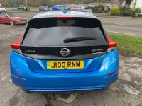 Used Nissan Leaf Tekna 160 kW (218 HP) 2020 Blue Hatchback