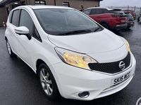 Used Nissan Note S 98 HP (72 kW) 2016 White Hatchback