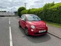 Used Fiat 500 69 HP (50 kW) 2013 Red Hatchback