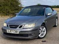 Used Saab 9-3 Anniversary 150 HP (110 kW) 2007 Grey Cabriolet