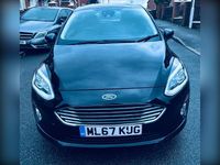 Used Ford Fiesta Zetec 2017 Black Hatchback