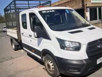 Second-hand Ford Transit 130 CP (95 kW) 2019 Alb Cabrio