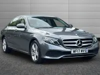 Used Mercedes E220 SE 191 HP (140 kW) 2017 Selenite grey Sedan