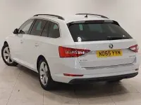 Used Skoda Superb Business Line 120 HP (88 kW) 2016 White Estate