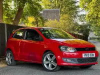 Used VW Polo SEL 90 HP (66 kW) 2010 Red Hatchback