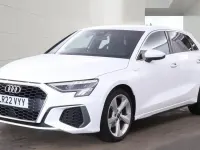 Usado Audi A3 Sportback S-Line 150 CV (110 kW) 2022 Blanco Utilitario