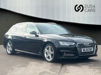 Used Audi A4 S-Line 190 HP (139 kW) 2016 Black Estate