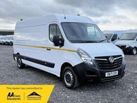 Second-hand Vauxhall Movano Edition 135 CP (99 kW) 2021 Alb Monovolum