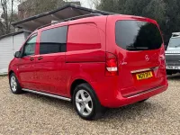 Used Mercedes Vito 187 HP (137 kW) 2019 Red Van