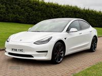 Used Tesla Model 3 Performance 461 kW (627 HP) 2019 White Sedan