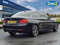Used BMW 218 Sport Line 147 HP (108 kW) 2017 Black Coupe