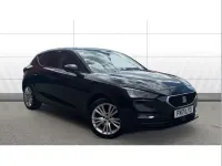 Used Seat Leon SE Dynamic 108 HP (79 kW) 2021 Black Hatchback