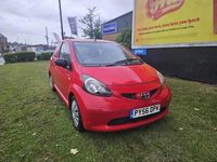 Used Toyota Aygo 67 HP (49 kW) 2006 Red Hatchback