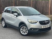Used Vauxhall Crossland X S 110 HP (80 kW) 2019 Silver SUV