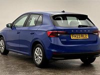 Gebraucht Skoda Fabia Comfort 59 PS (43 kW) 2023 Blau Kleinwagen
