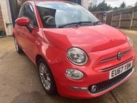 Used Fiat 500 Pop Star 69 HP (50 kW) 2017 Pink Hatchback