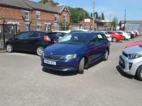 Used Skoda Fabia SE 90 HP (66 kW) 2017 Blue Estate