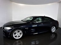 used BMW 530 5 Series 3.0 D M SPORT 4d AUTO-2 OWNER CAR-OYSTER DAKOTA LEATHER-19" ALLOYS-REVERSE CAMERA-ELECTRIC MEMORY Saloon