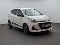 Used Hyundai i10 GO! 67 HP (49 kW) 2018 White Hatchback