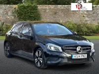 Used Mercedes A200 136 HP (100 kW) 2014 Black Hatchback