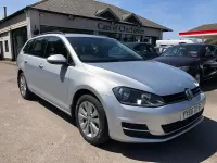 Used VW Golf VII SE 110 HP (80 kW) 2016 Silver Estate