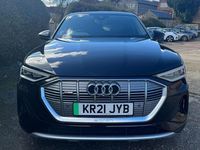 Second-hand Audi e-tron S-Line 300 kW (408 CP) 2021 Negru SUV